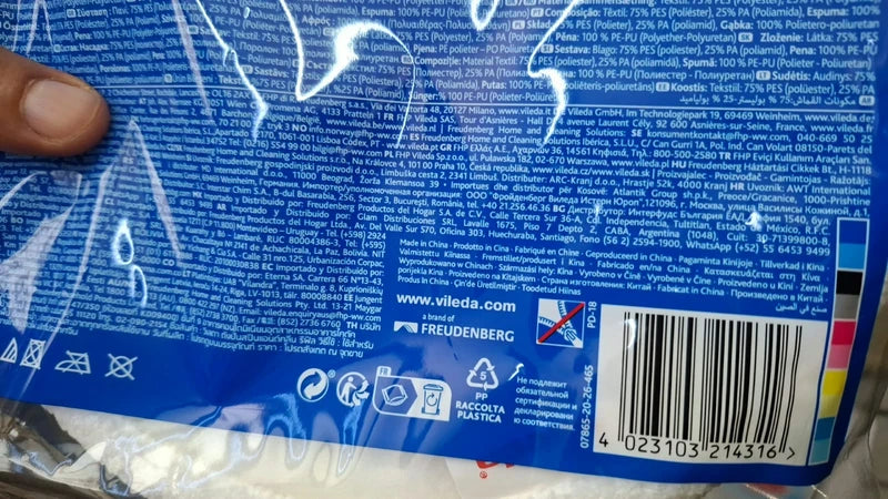 Vileda Spin & Clean – 3 panni di ricambio