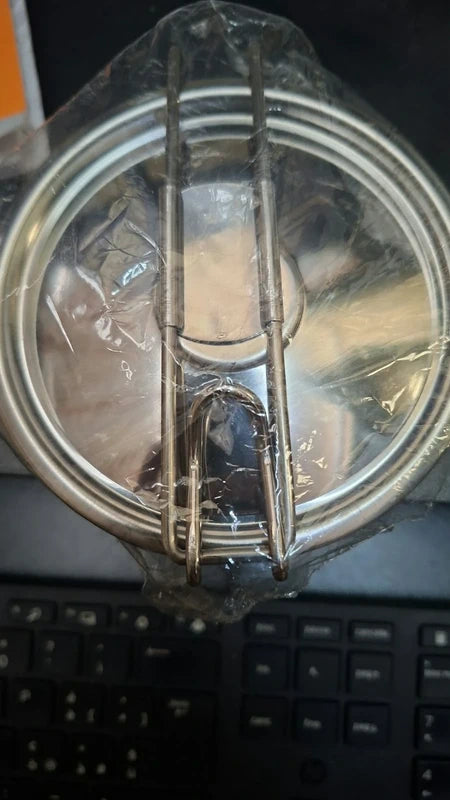 Portavivande / scaldalatte in acciaio inox 10 cm