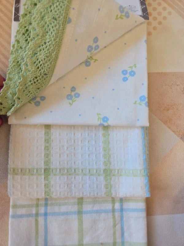 Tris strofinacci Calise – Preziosa Home