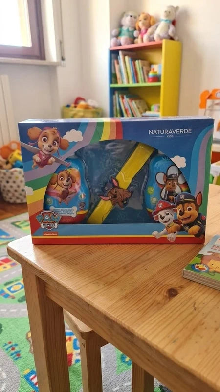 Set regalo Naturaverde Kids Paw Patrol con orologio